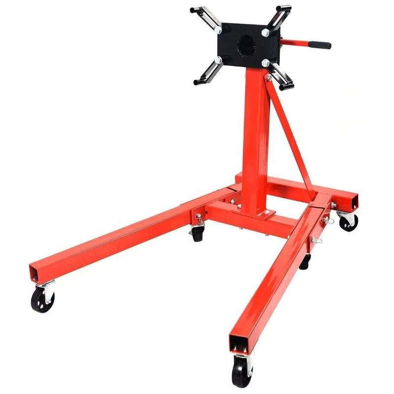 Engine Stand Heavy Duty - MTR-21ヘビーデューティー2000LBSスチール製折りたたみ式エンジンスタンド自動車整備ギアボックスリフトマシン
