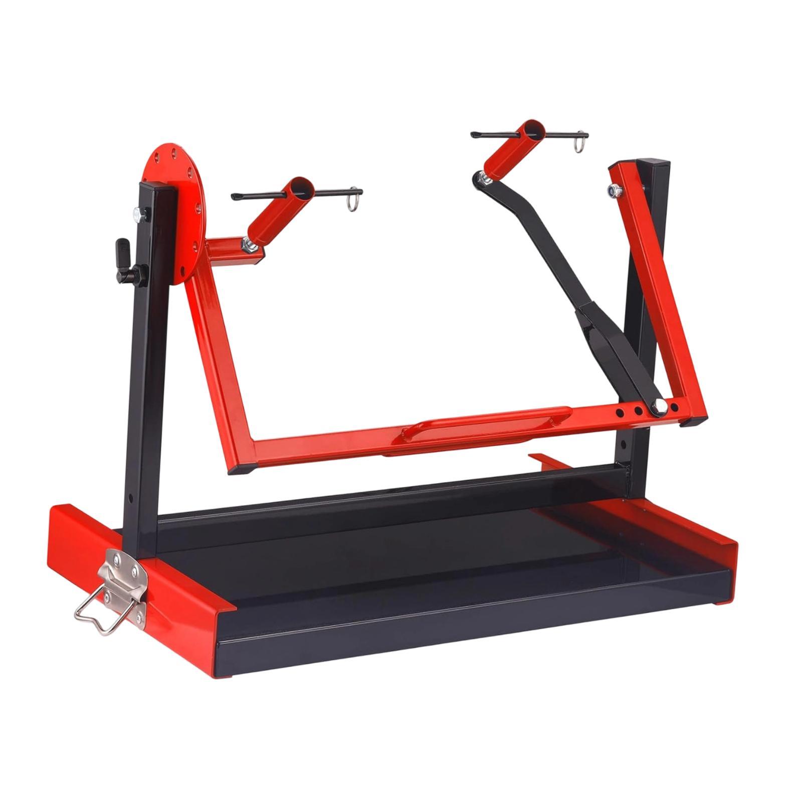 Engine Stand Heavy Duty - ヘビーデューティーバイクエンジンスタンド、多角度回転マウント、垂直エンジン修理・洗浄用