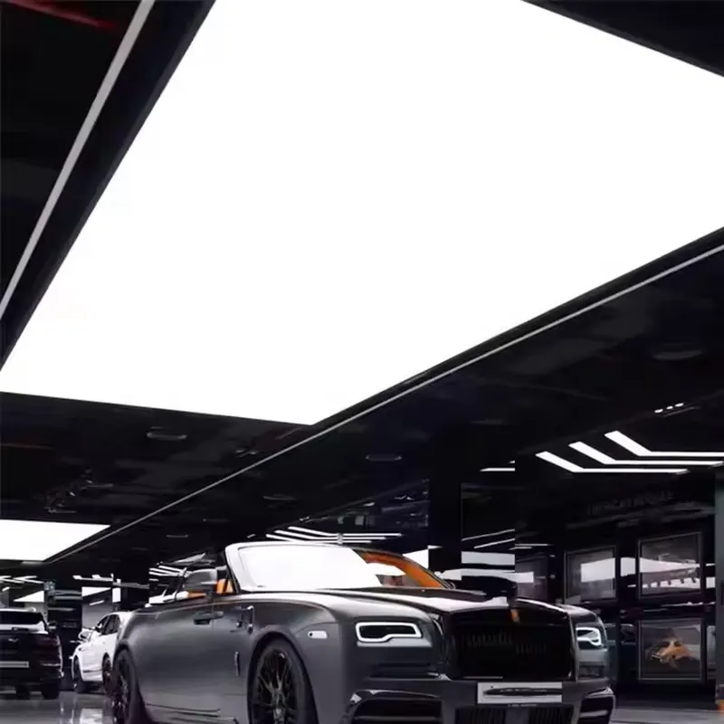 Auto Repair Shop Design - 無料ロゴデザイン カスタム天井ソフトフィルムランプ 車載LEDスリムライトボックス 自動車4S修理工場向け