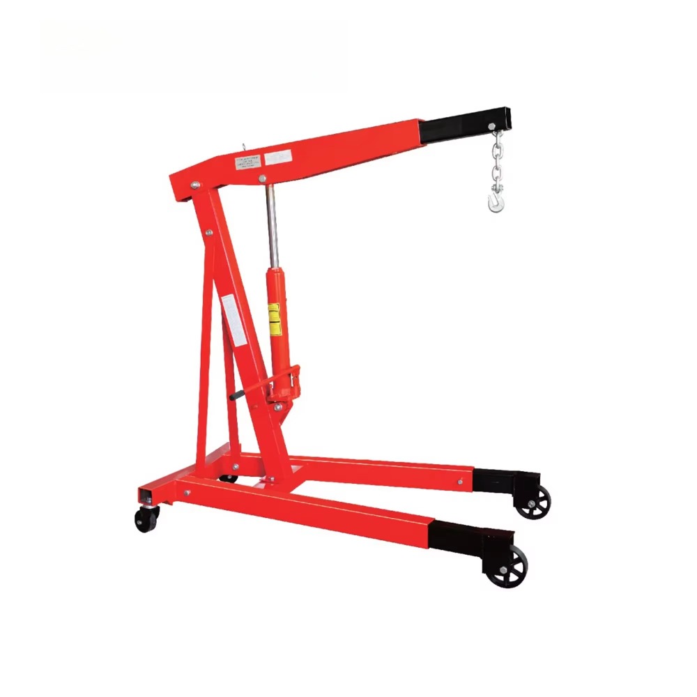 Engine Hoist Crane - 2T 3Tエンジンホイスト折りたたみ式油圧クレーン自動車修理工場用手動バランス式車両クレーン