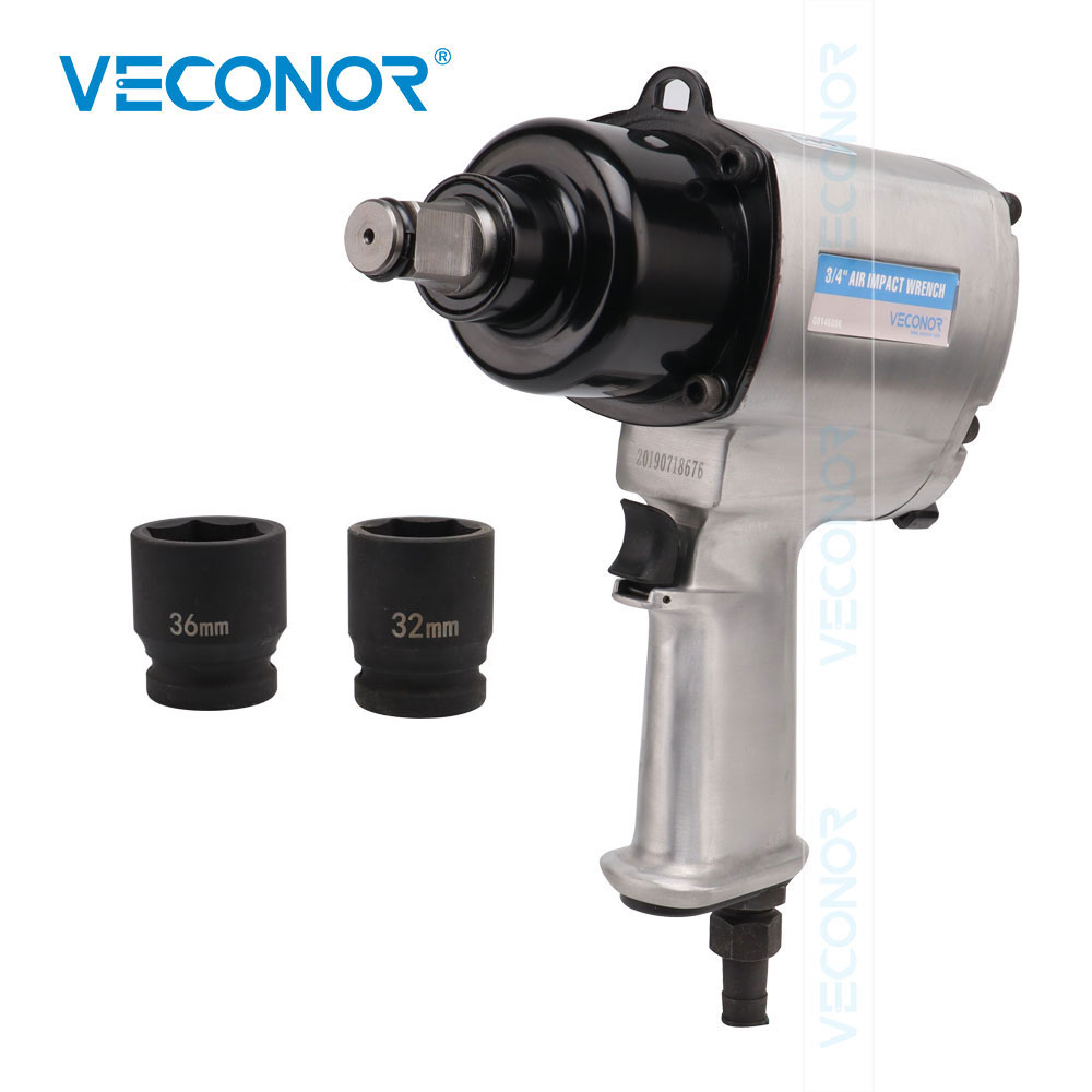 Pneumatic Impact Wrench - 3/4インチドライブ空気インパクトレンチ1300N。m高トルク空気圧スパナタイヤネジスリーブツール空気圧ツール合金鋼