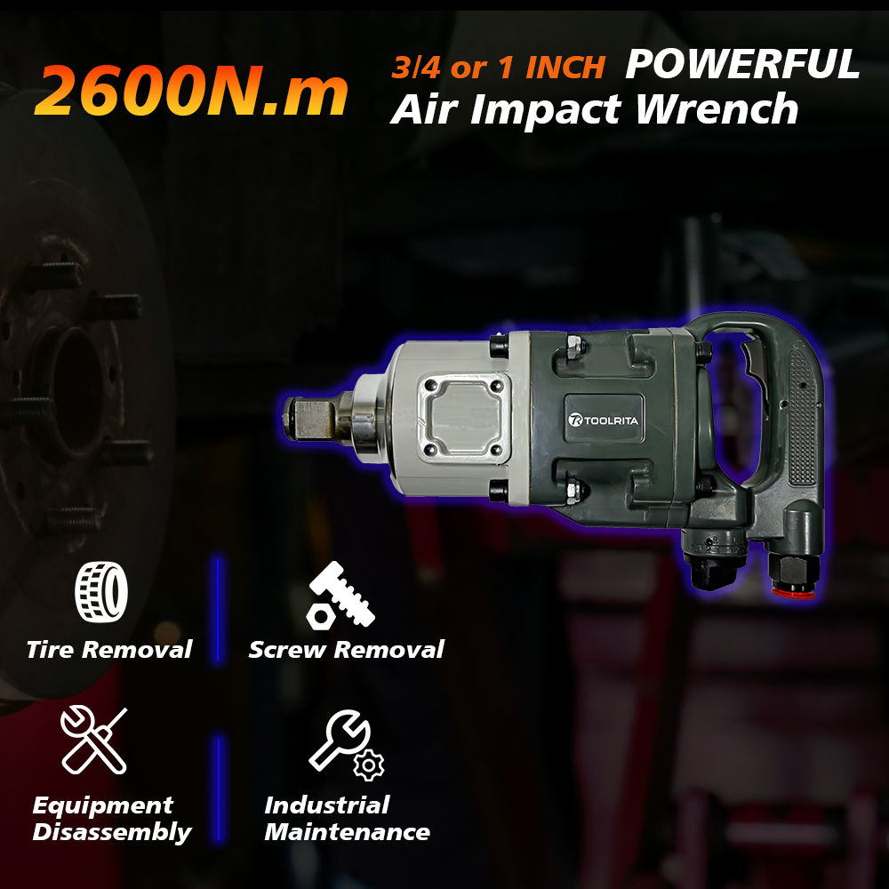 ホット3/4インチ1インチドライブツインハンマー空気圧インパ - Pneumatic Impact Wrench のレビューと価格