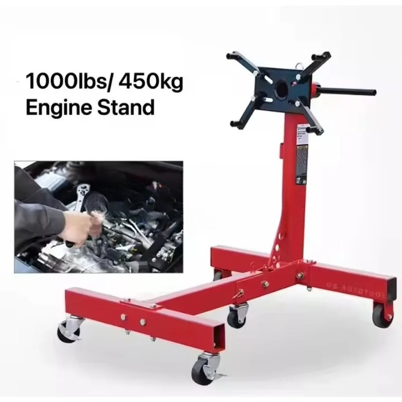 1000ポンド対応自動工具モーター回転式油圧エンジンスタンド - Engine Stand Heavy Duty のレビューと価格