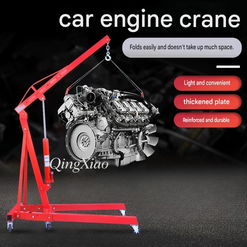 2トンヘビーデューティーエンジンホイスト油圧式ショップクレー - Engine Hoist Crane のレビューと価格