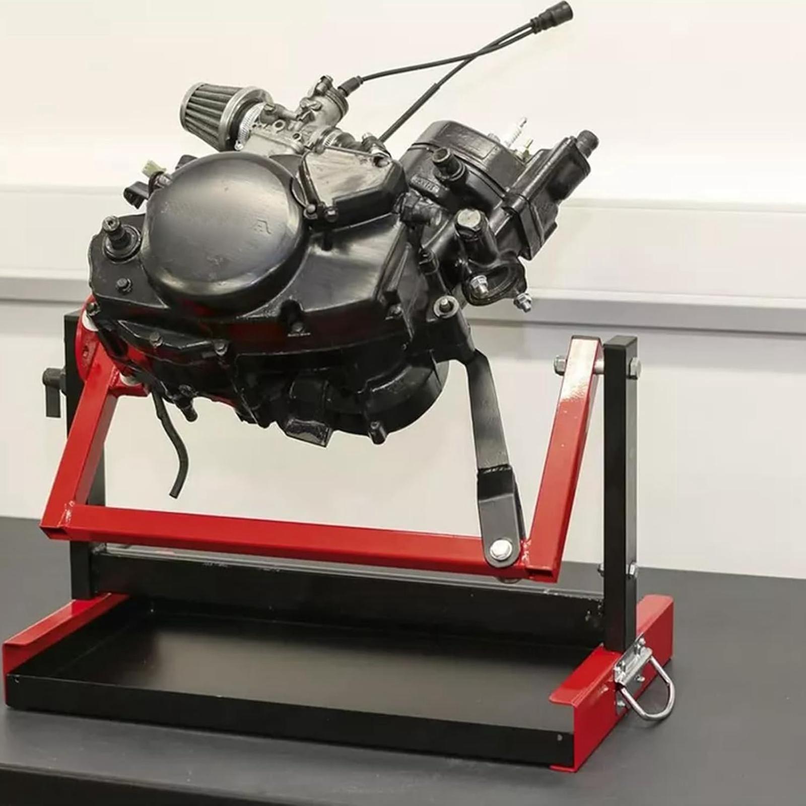 ヘビーデューティーバイクエンジンスタンド、多角度回転マウント - Engine Stand Heavy Duty のレビューと価格