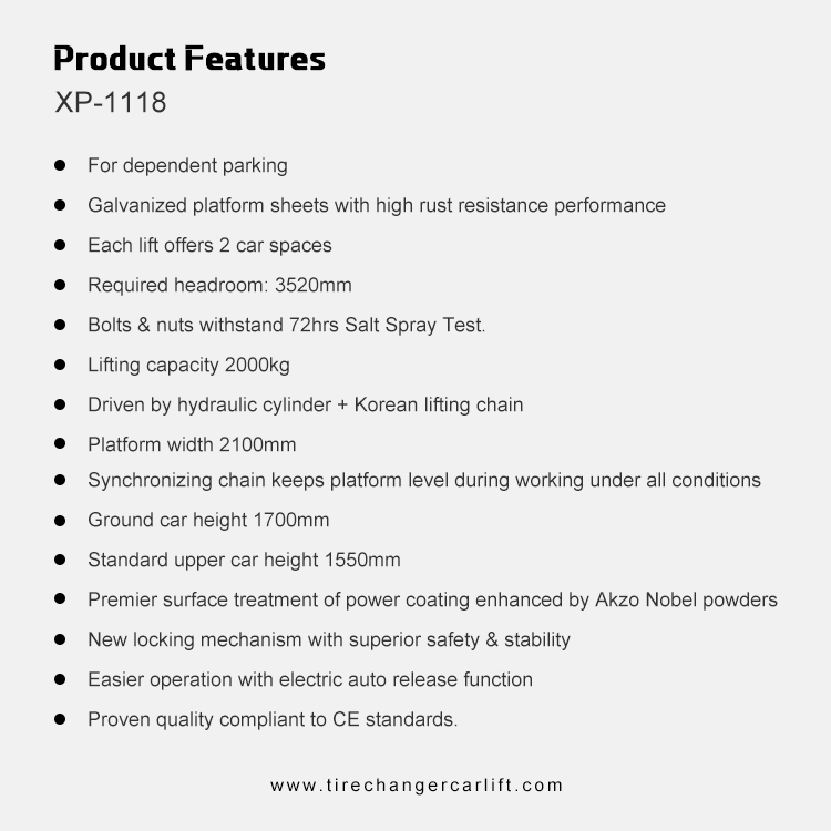 新型二柱式駐車リフトシステム（家庭用ガレージおよび自動車修理 - Auto Repair Shop Design のレビューと価格