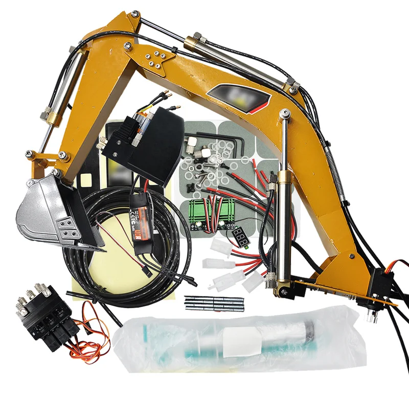 HUINA 580-油圧式金属機械アーム,油圧ポンプ,統合オ - Engine Hoist Crane のレビューと価格