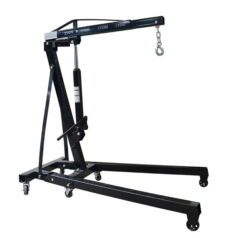 自動車修理用ポータブル折りたたみ式手動油圧ホイストエンジン取 - Engine Hoist Crane のレビューと価格