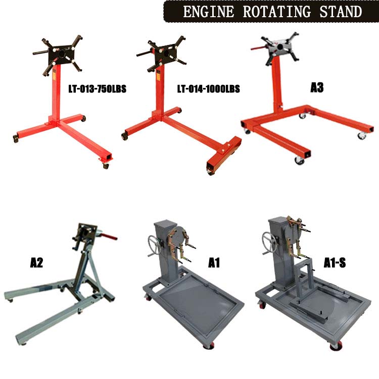 頑丈な高さ調整可能なエンジン回転スタンド（車輪付き）で効率的 - Engine Stand Heavy Duty のレビューと価格