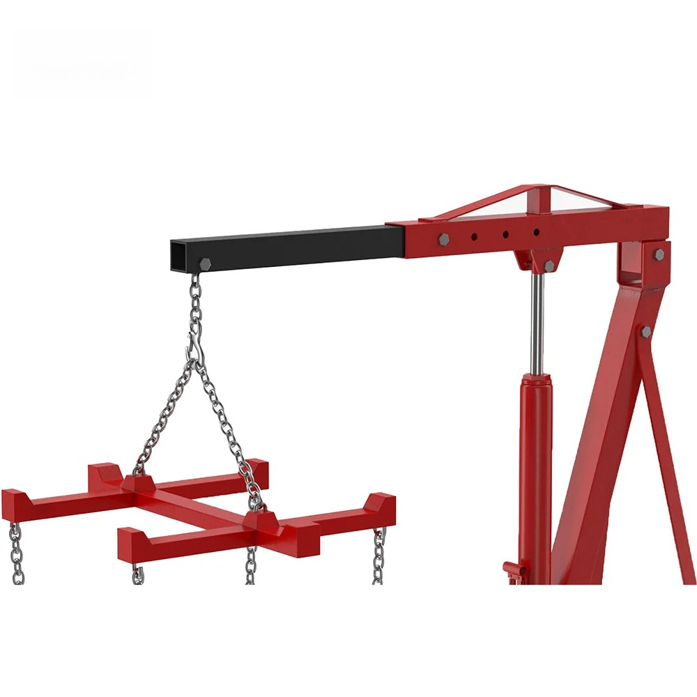 高品質エンジンホイストリフティングツール2トン折りたたみ式シ - Engine Hoist Crane のレビューと価格