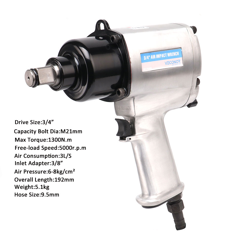 3/4インチドライブ空気インパクトレンチ1300N。m高トル - Pneumatic Impact Wrench のレビューと価格